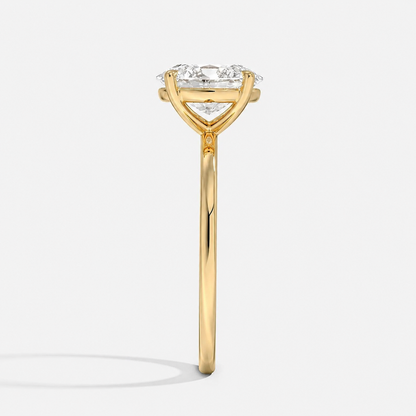 IMOGEN Classic Oval Solitaire AG & CO Jewellery