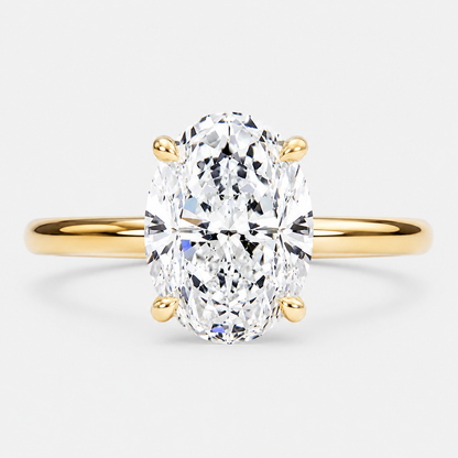 IMOGEN Classic Oval Solitaire AG & CO Jewellery