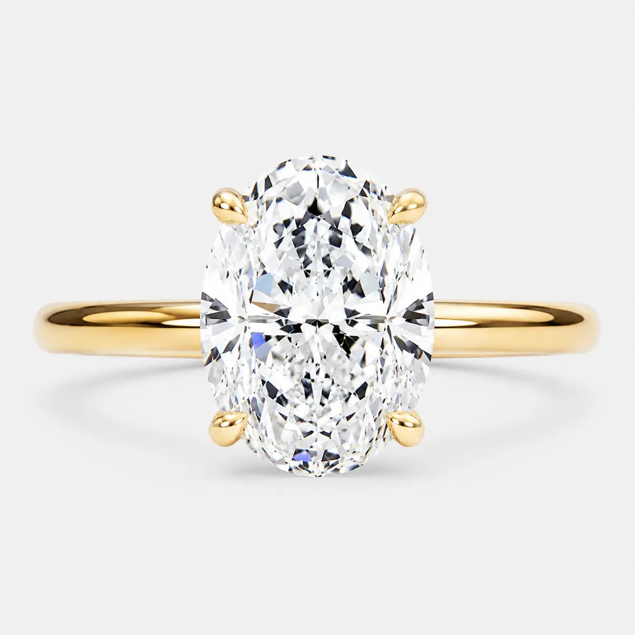 IMOGEN Classic Oval Solitaire AG & CO Jewellery