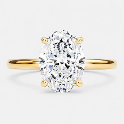 IMOGEN Classic Oval Solitaire AG & CO Jewellery