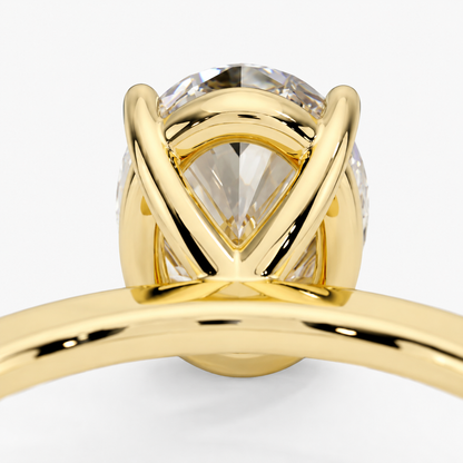 IMOGEN Classic Oval Solitaire AG & CO Jewellery