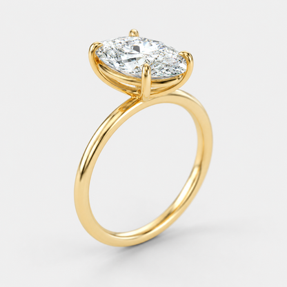 IMOGEN Oval Solitaire AG & CO Jewellery