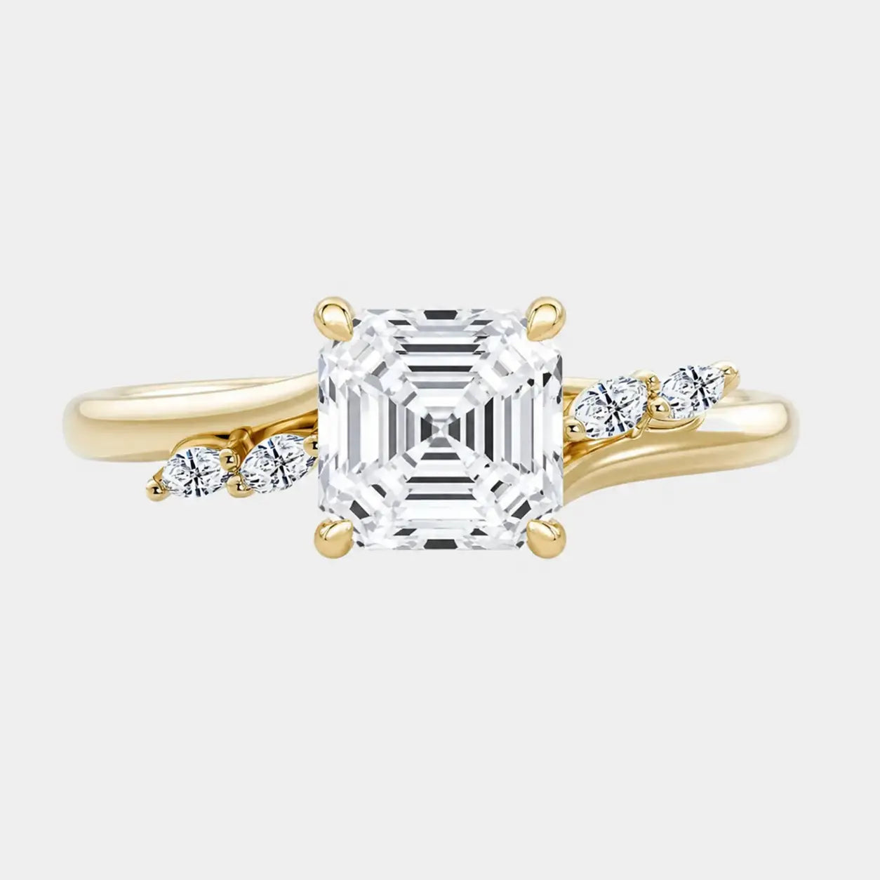 jazmira — asscher with marquise accents