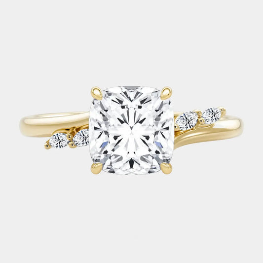 JAZMIRA — Cushion with Marquise Accents AG & CO Jewellery