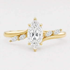 JAZMIRA — Marquise with Marquise Accents