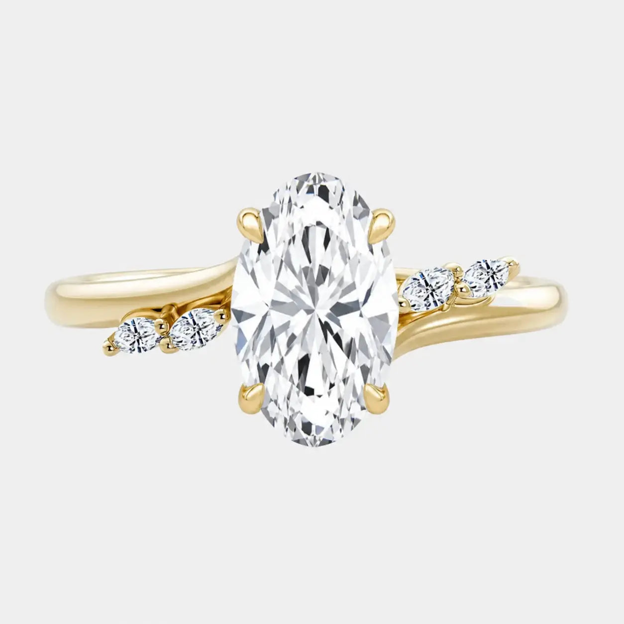jazmira — oval with marquise accents