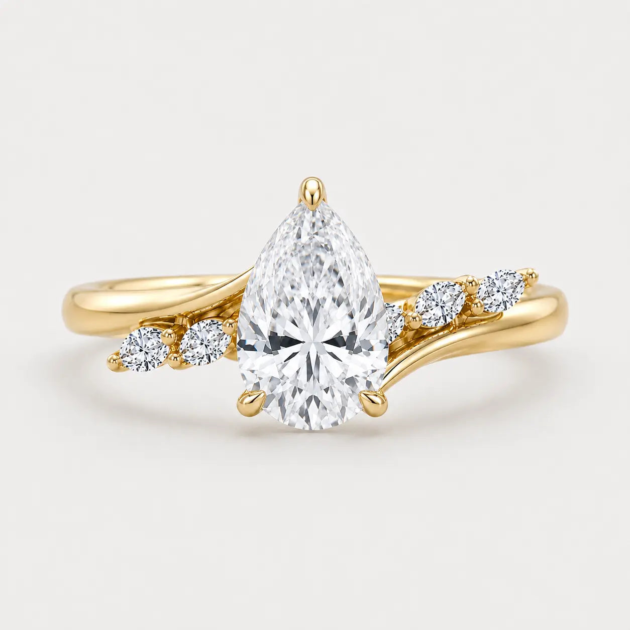 jazmira — pear with marquise accents