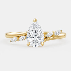 JAZMIRA — Pear with Marquise Accents
