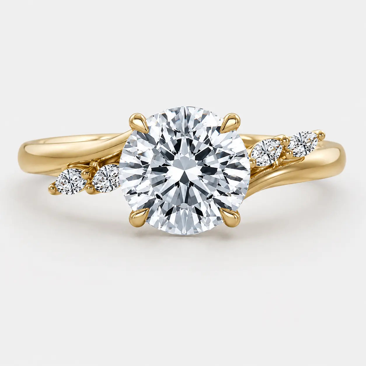 jazmira — round with marquise accents