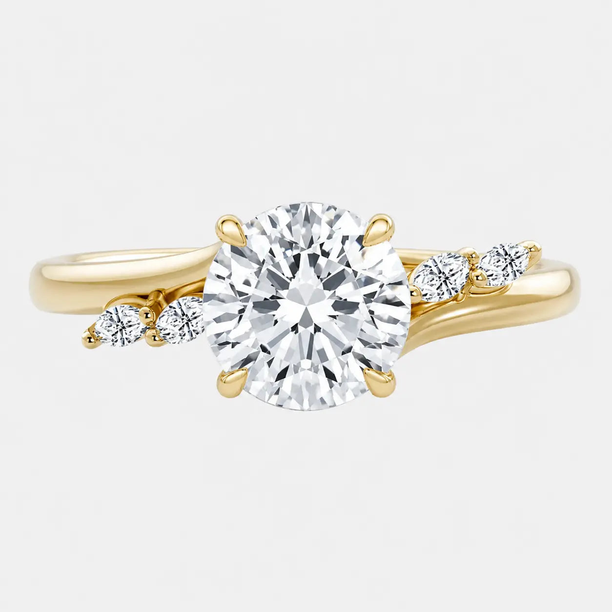jazmira — round with marquise accents