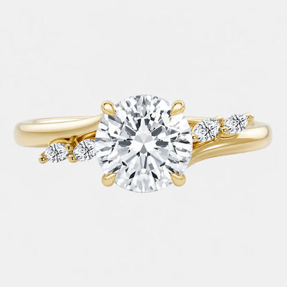 JAZMIRA — Round with Marquise Accents