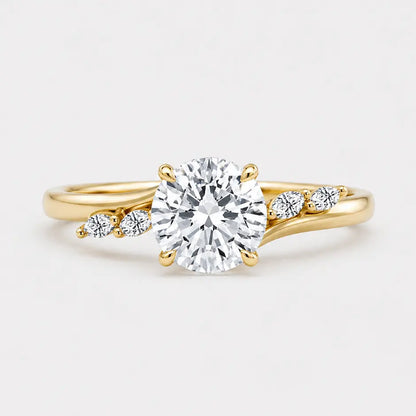 JAZMIRA — Round with Marquise Accents