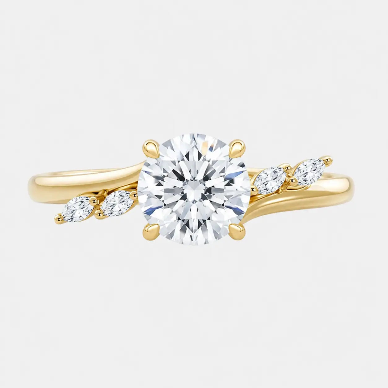 jazmira — round with marquise accents