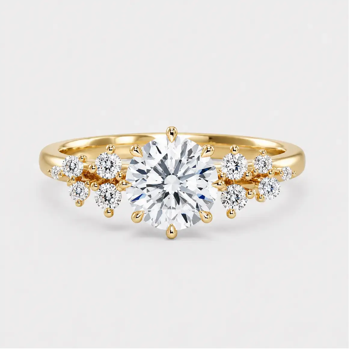 lunaria - round bloom ag & co jewellery