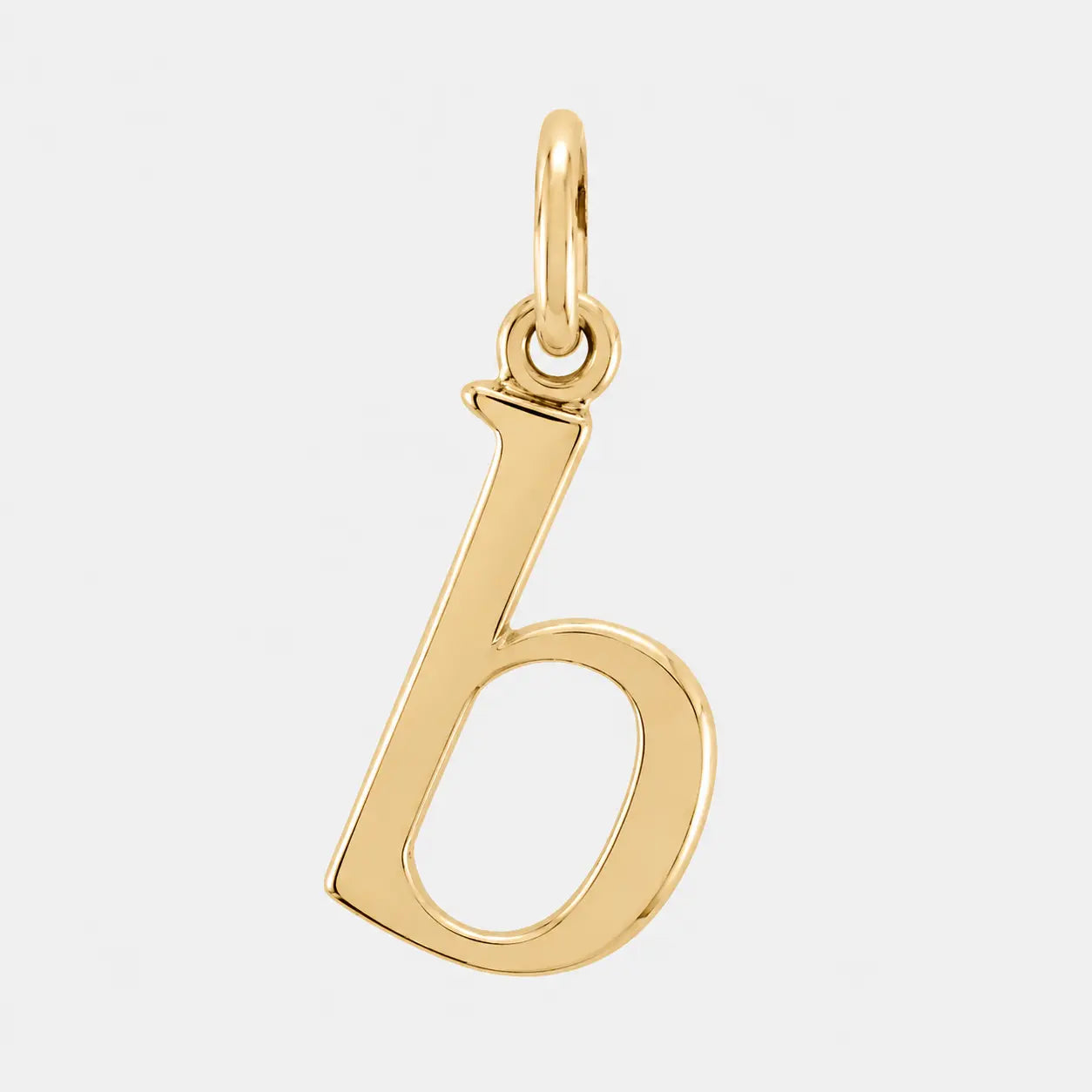 Lowercase Initial Letter Pendant 14K Gold AG & CO Jewellery