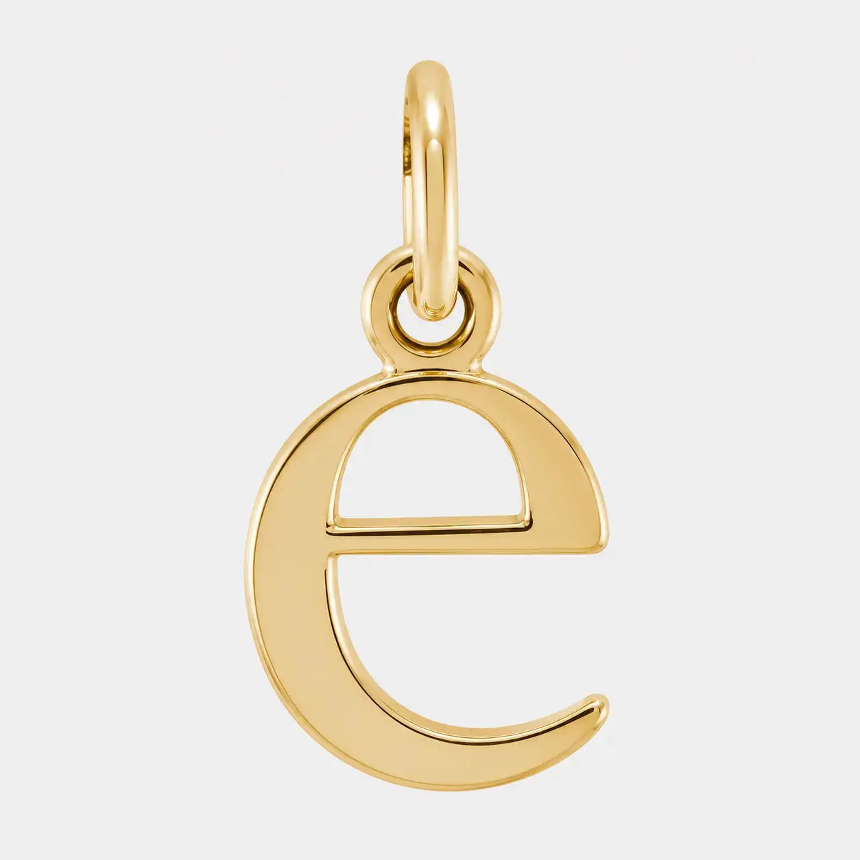 Lowercase Initial Letter Pendant 14K Gold AG & CO Jewellery