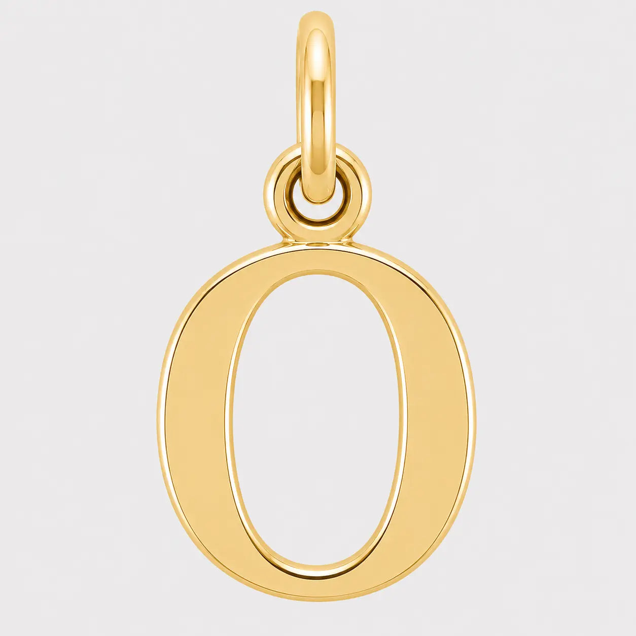Lowercase Initial Letter Pendant 14K Gold AG & CO Jewellery