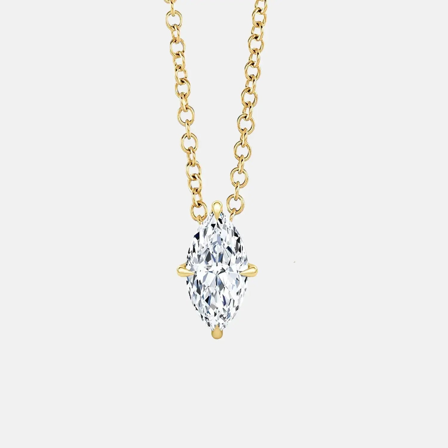 MARIA — Marquise Diamond Pendant Necklace (Copy) AG & CO Jewellery