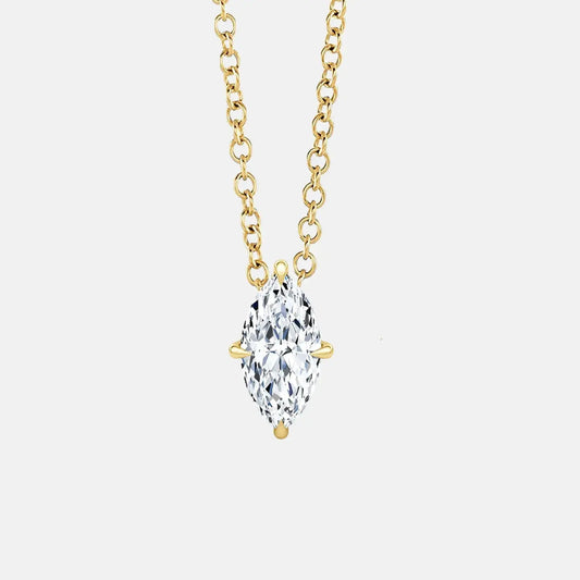 MARIA — Marquise Diamond Pendant Necklace (Copy) AG & CO Jewellery