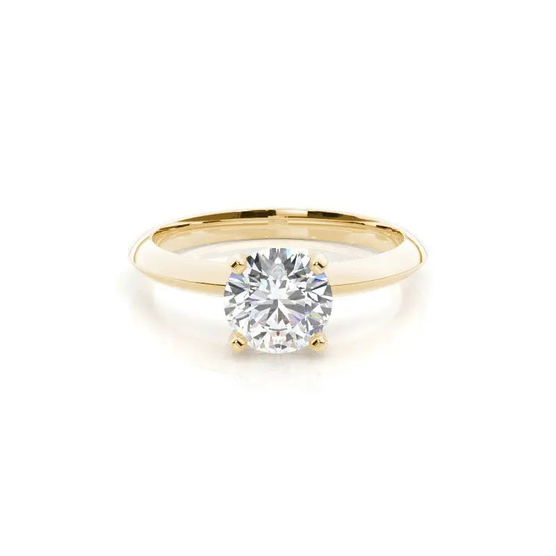 Eliza - 4 Claw Classic Solitaire Engagement Ring AG & CO Jewellery