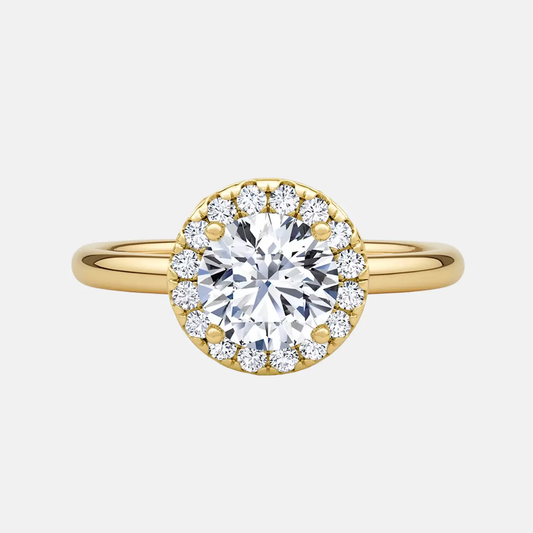 MONIQUE - Halo Cathedral Ring AG & CO Jewellery