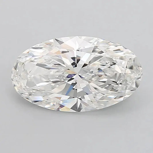 Moval Lab Grown Diamond Elongated Oval 8.50ct (Colour E, Clarity VS1, IGI Certified) - AG & CO Jewellery