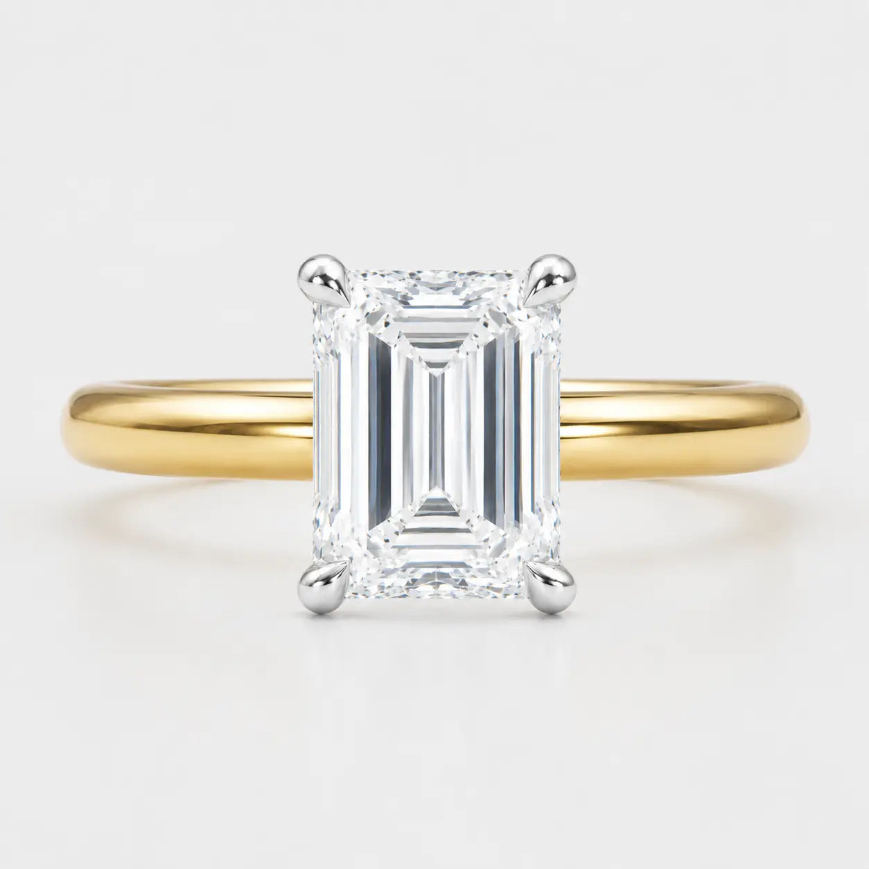 noor – emerald cut solitaire ag & co jewellery