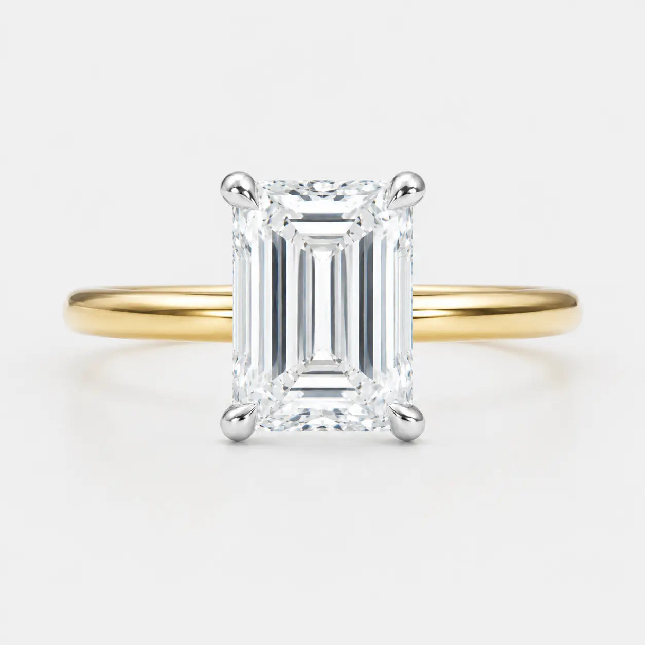 NOOR – Emerald Cut Solitaire AG & CO Jewellery