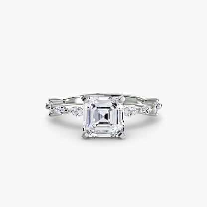 Solitaire with Eternity Pavé AG & CO Jewellery