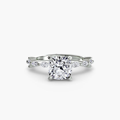 Solitaire with Eternity Pavé AG & CO Jewellery