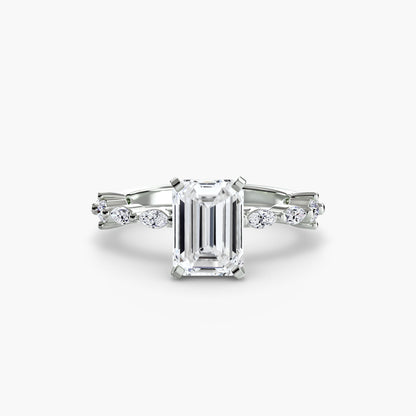 Solitaire with Eternity Pavé AG & CO Jewellery