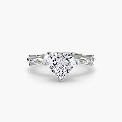 Solitaire with Eternity Pavé AG & CO Jewellery