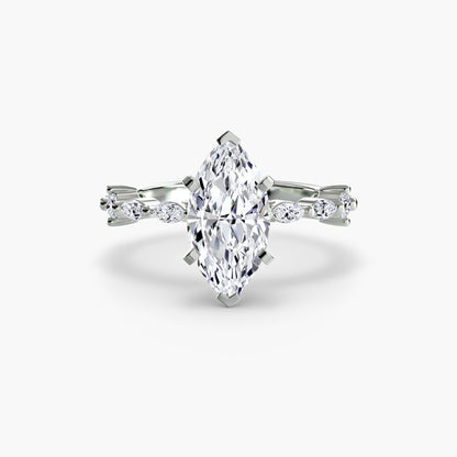 Solitaire with Eternity Pavé AG & CO Jewellery