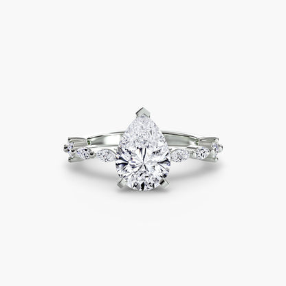Solitaire with Eternity Pavé AG & CO Jewellery