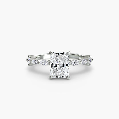 Solitaire with Eternity Pavé AG & CO Jewellery