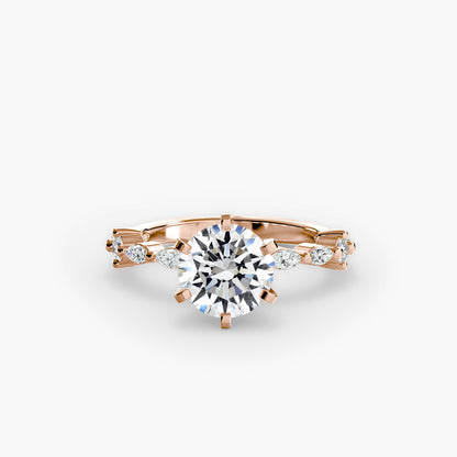 Solitaire with Eternity Pavé AG & CO Jewellery