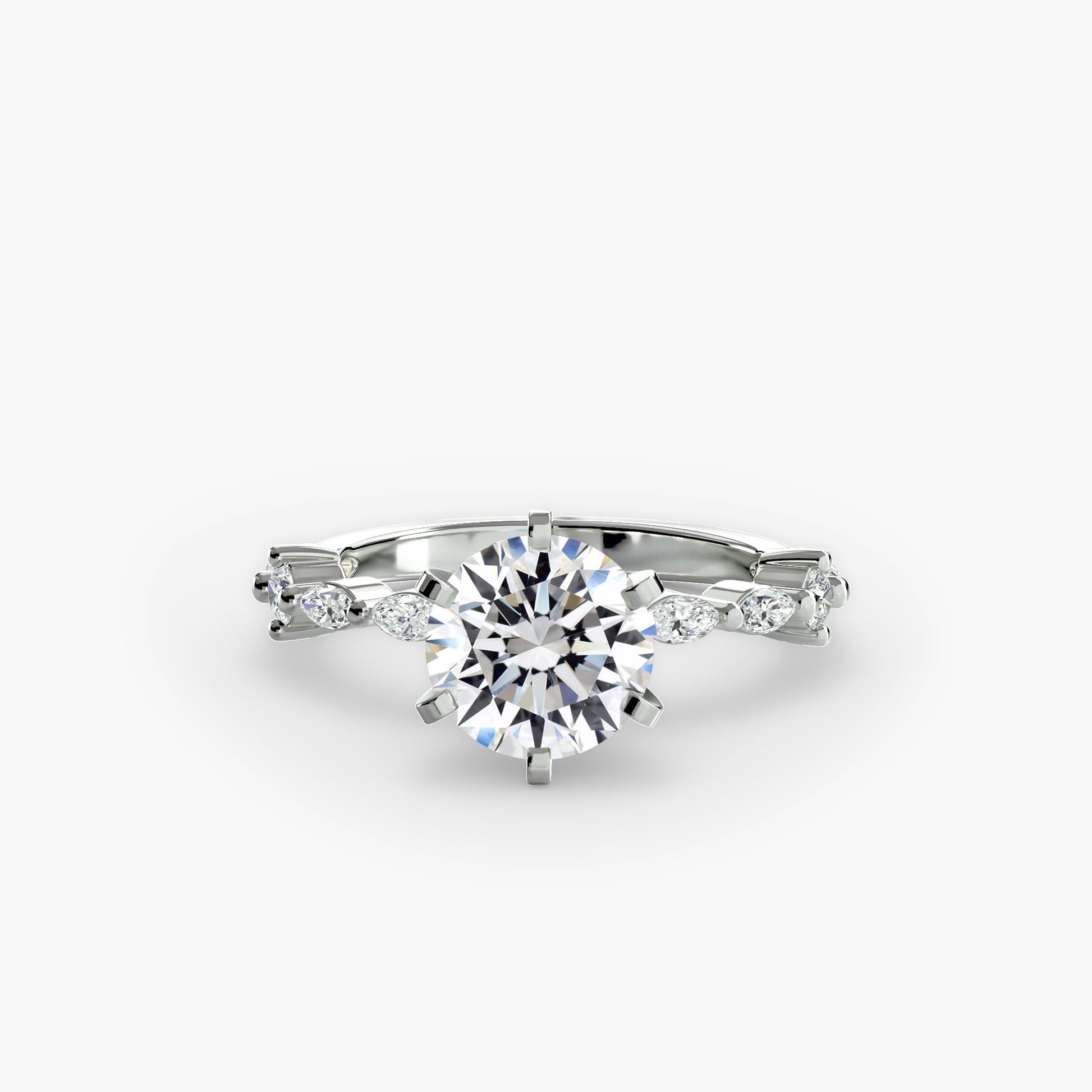 Solitaire with Eternity Pavé AG & CO Jewellery