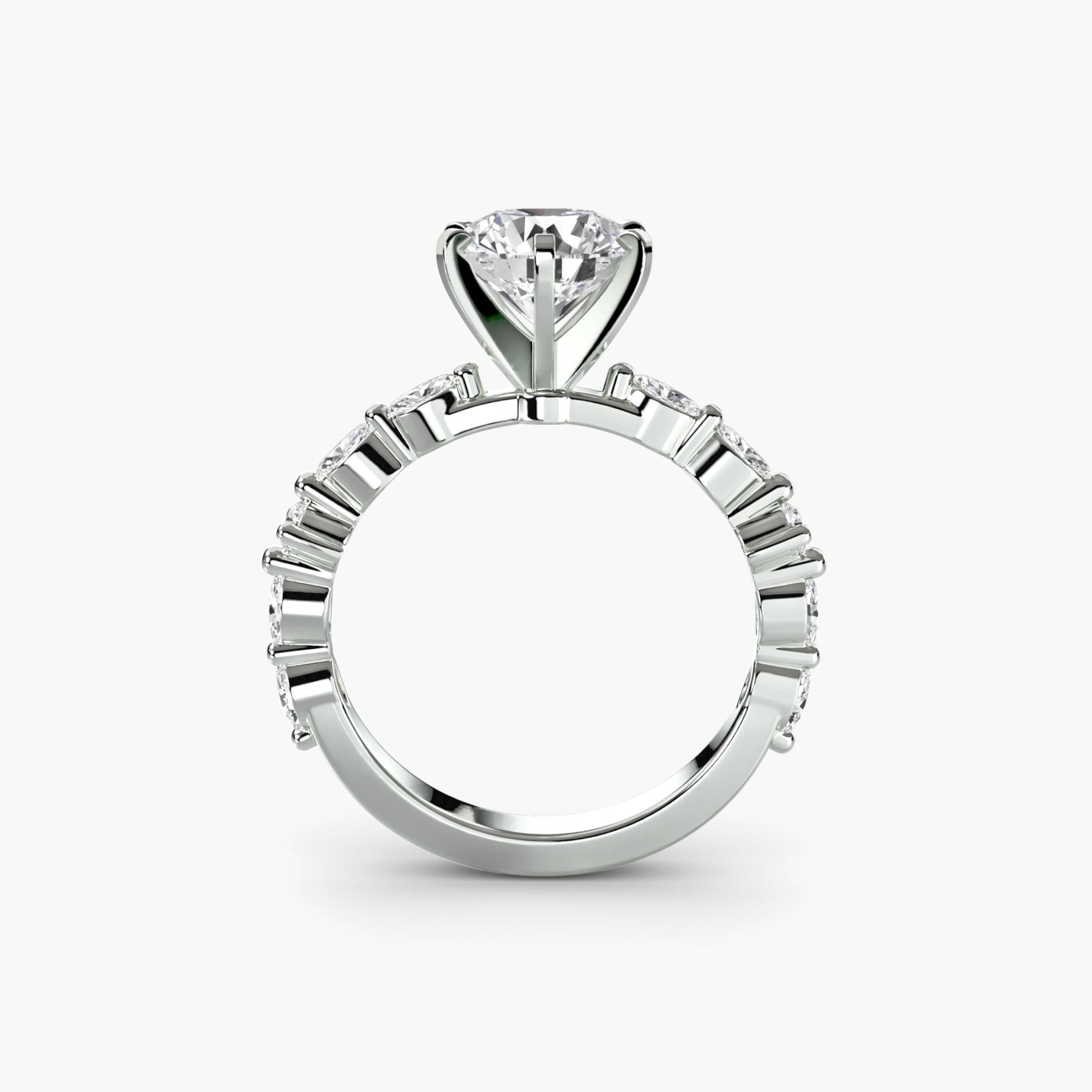 Solitaire with Eternity Pavé AG & CO Jewellery