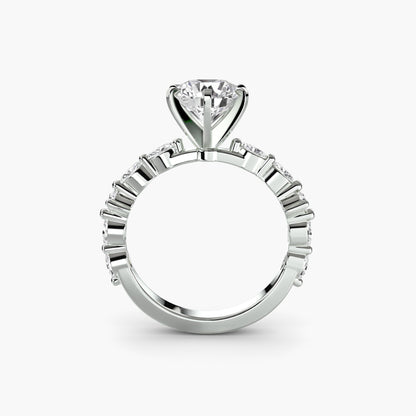 Solitaire with Eternity Pavé AG & CO Jewellery