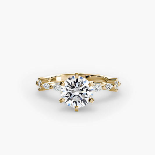 Solitaire with Eternity Pavé AG & CO Jewellery