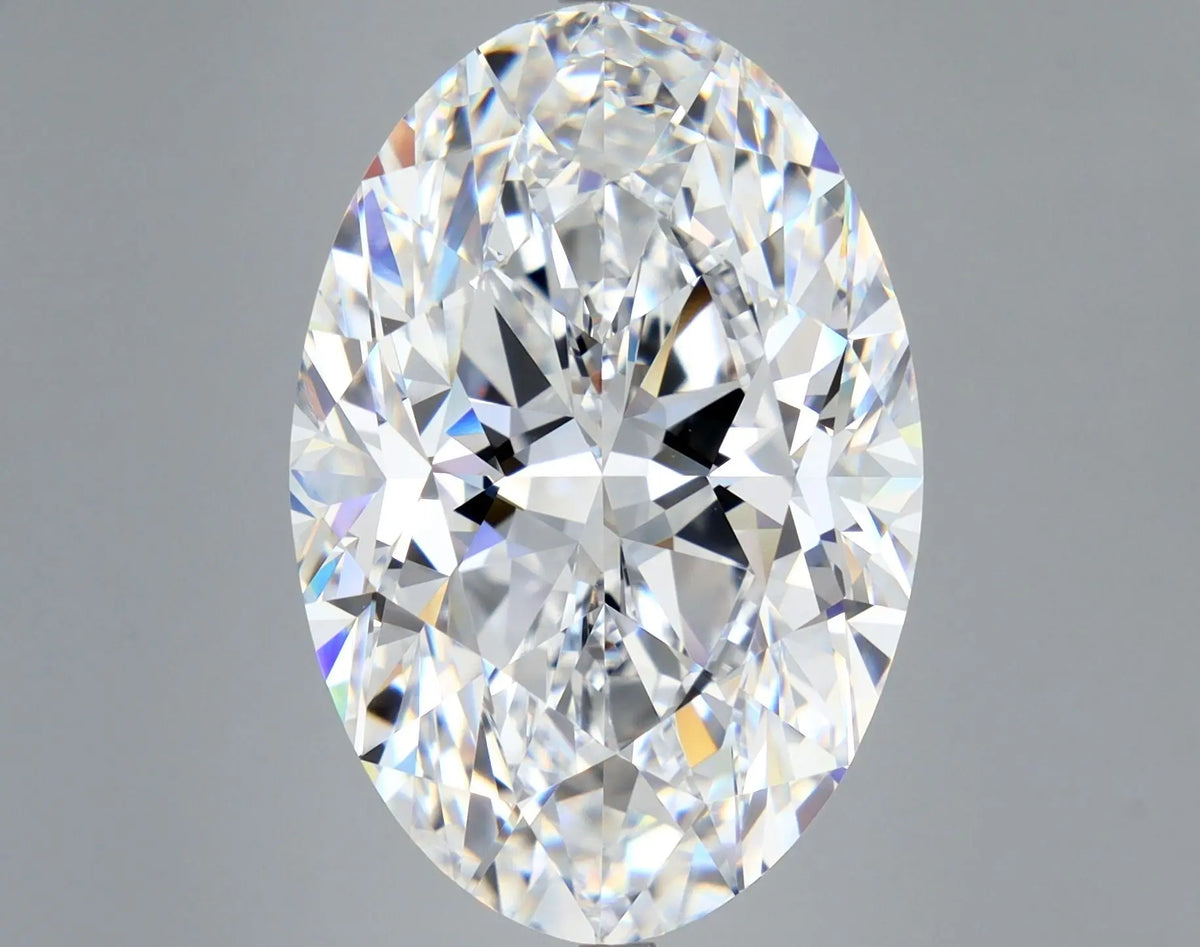 Oval 3.97ct D VVS2 EX EX IGI  Lab Grown AG & CO Jewellery