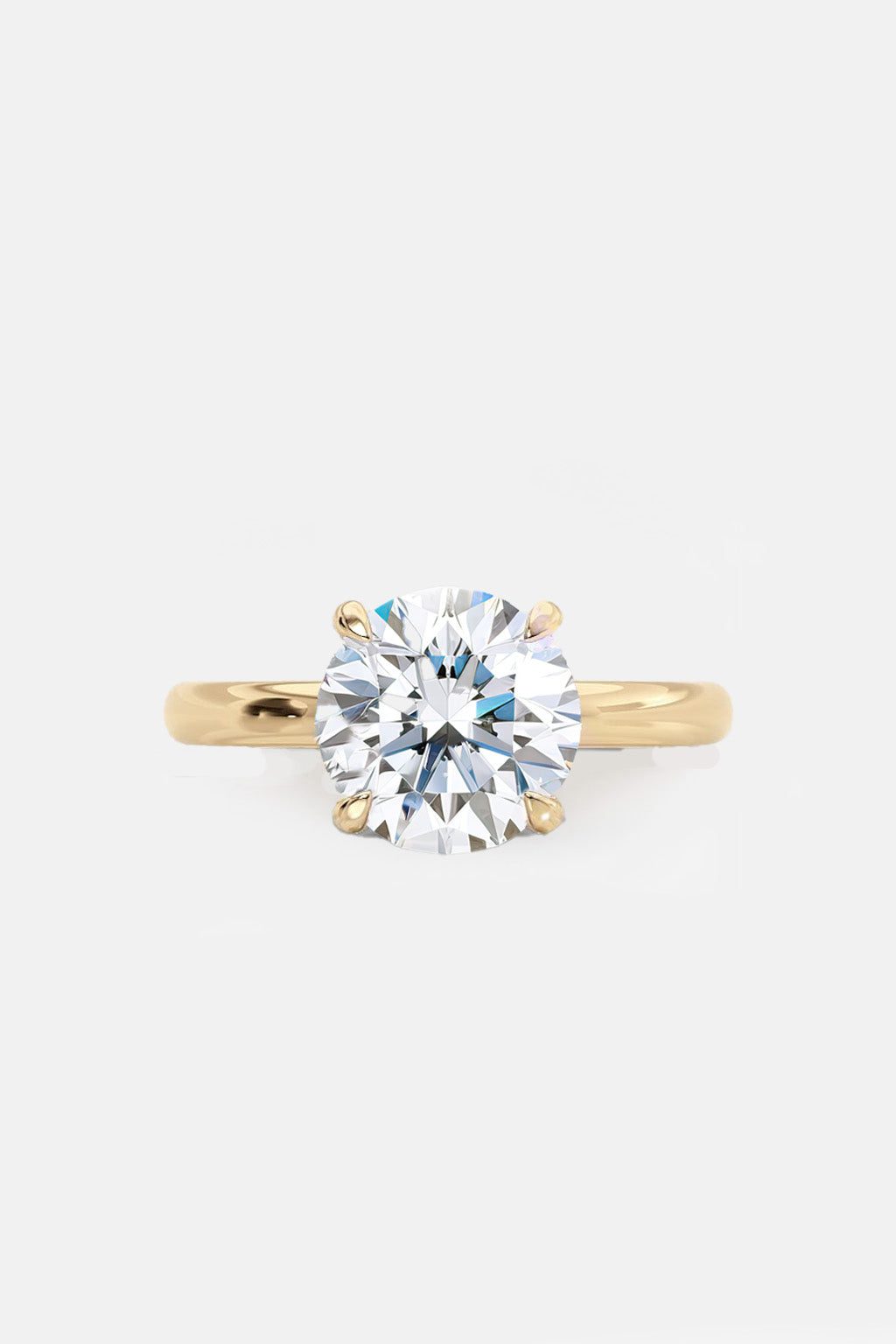 Rosa - Solitaire Cathedral Engagement Ring Setting AG & CO Jewellery