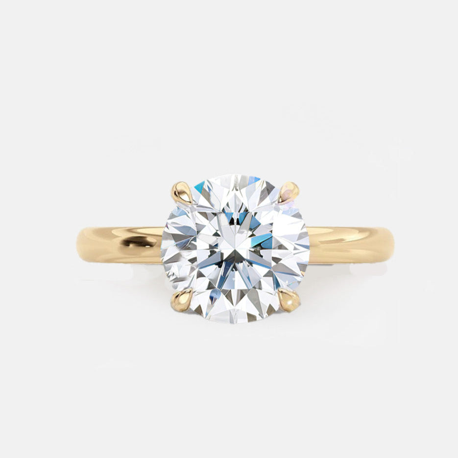 ROSA- Solitaire Cathedral Engagement Ring Setting AG & CO Jewellery