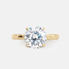 Round / 14K Yellow Gold