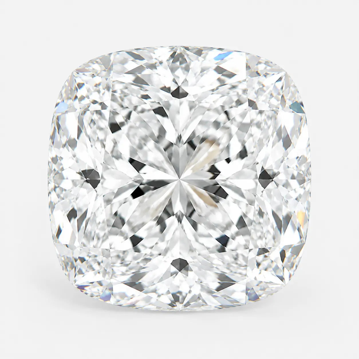 portuguese cut cushion diamond 161 facets | igi certified lab-grown diamond ag & co jewellery