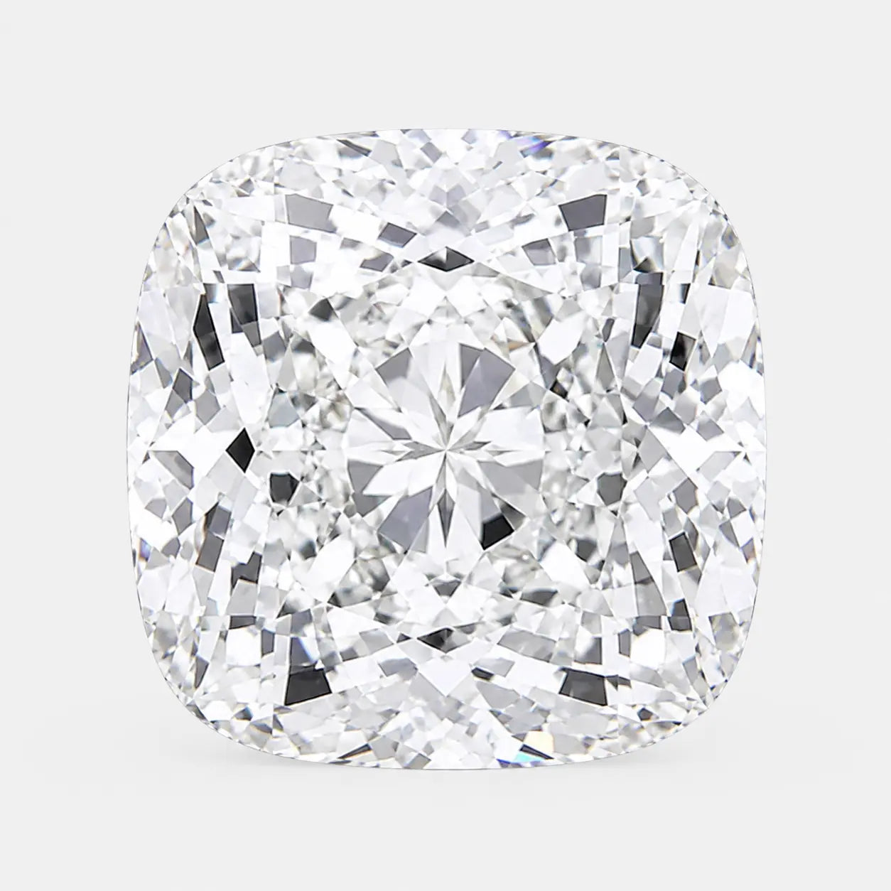 portuguese cut cushion diamond 161 facets | igi certified lab-grown diamond ag & co jewellery