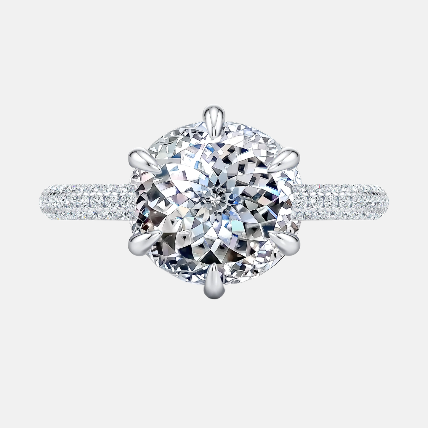 portuguese cut diamond 6-prong solitaire engagement ring ag & co jewellery