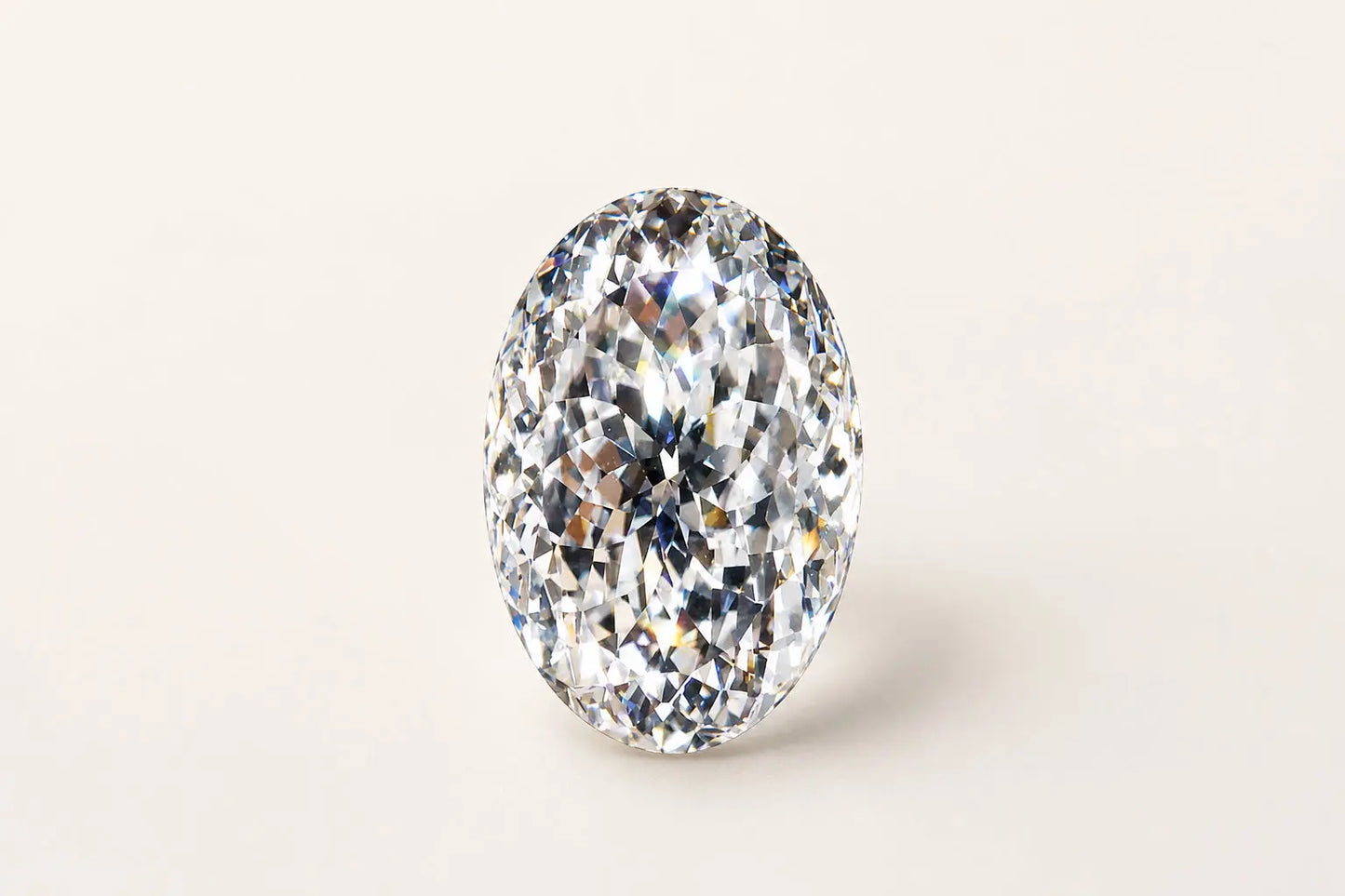 portuguese cut oval lab grown diamond – rare 161-facet brilliant, igi certified ag & co jewellery