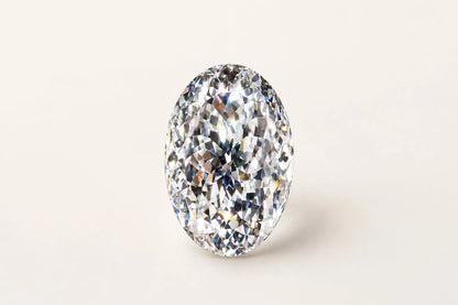 Portuguese Cut Oval Lab Grown Diamond – Rare 161-Facet Brilliant, IGI Certified AG & CO Jewellery