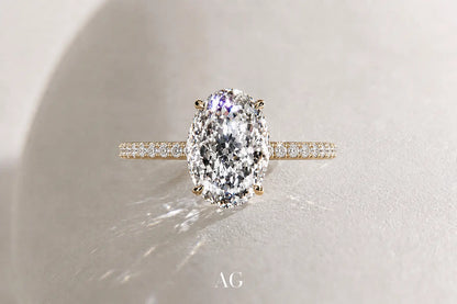 Portuguese Cut Oval Lab Grown Diamond – Rare 161-Facet Brilliant, IGI Certified AG & CO Jewellery